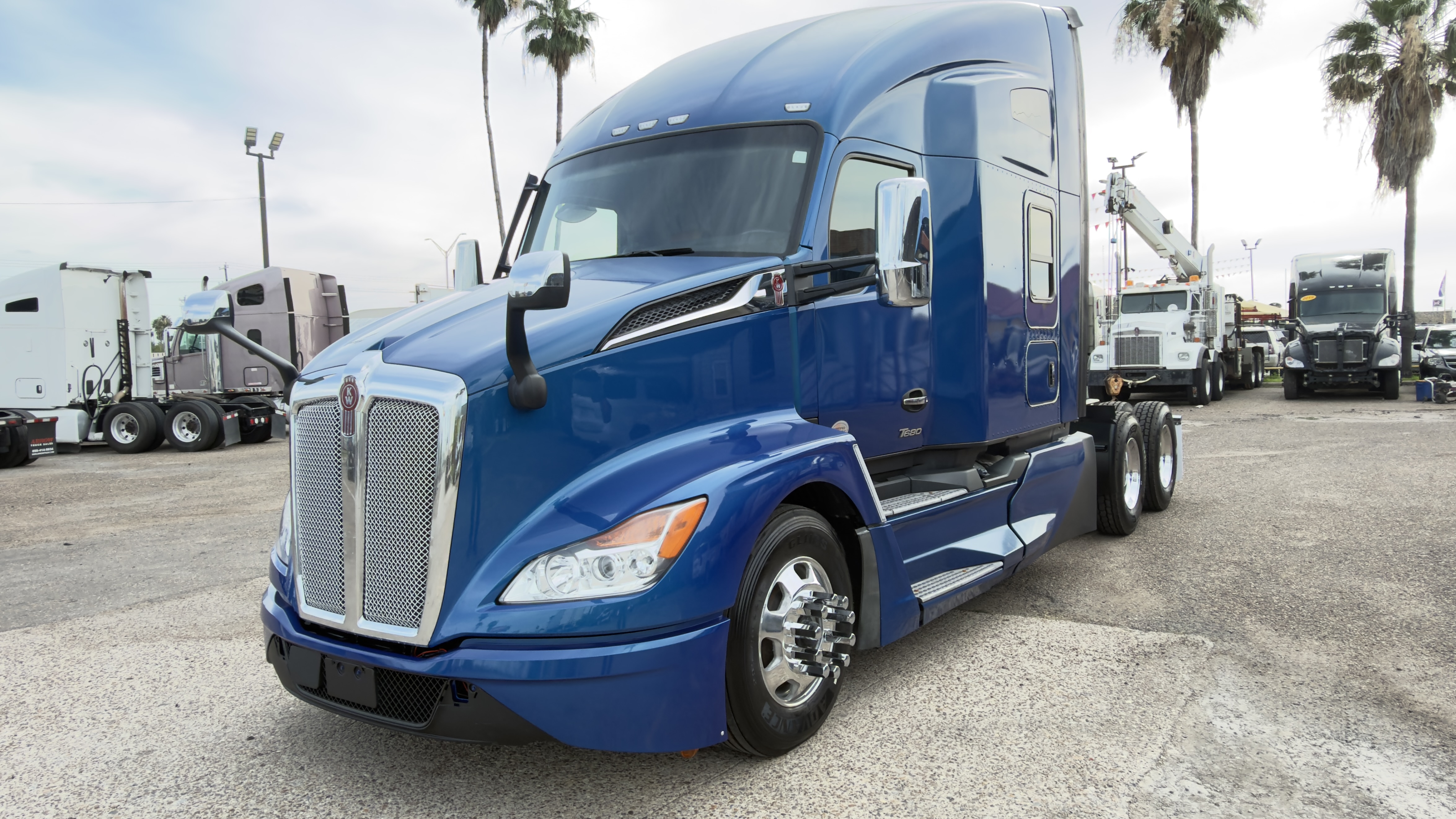 Marea Group LLC Semi Truck Dealership interior